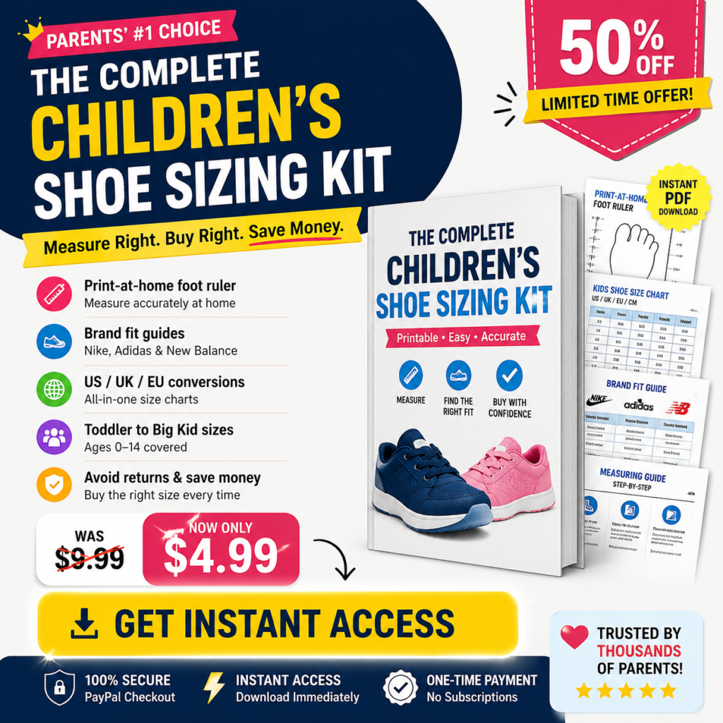 shoe sizing kit poster