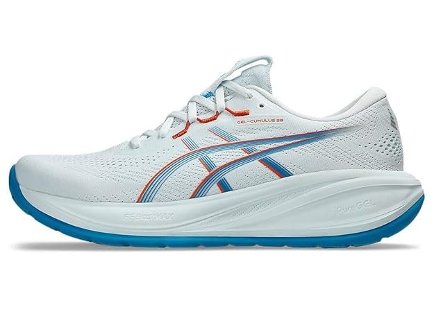 ASICS Gel-Cumulus 28 men's neutral running shoes with FF BLAST PLUS cushioning for smooth and comfortable daily runs.