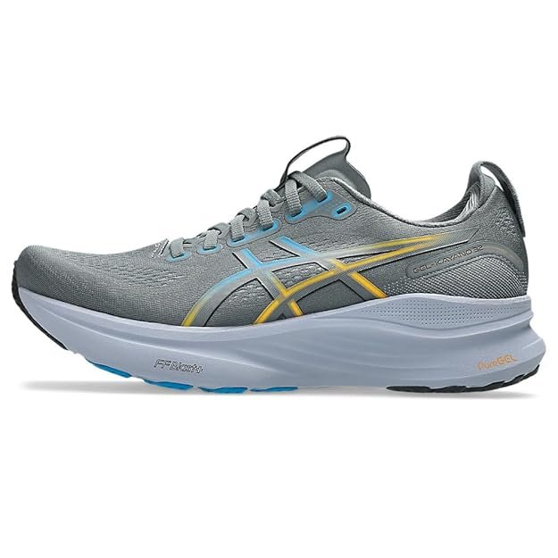 ASICS GEL-KAYANO 32 men's running shoes with FF BLAST™ PLUS cushioning and PureGEL™ technology for premium stability and comfort.