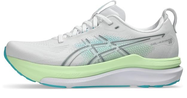 ASICS Gel-Kayano 33 stability running shoes with premium cushioning and support for overpronation and long-distance running.