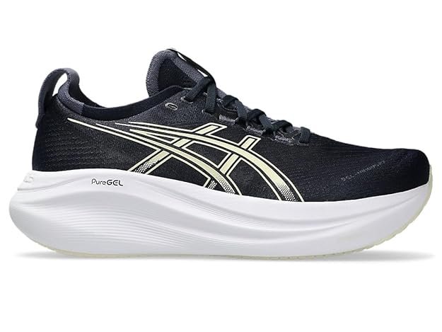 ASICS men's lace-up running shoes designed for everyday running, walking, and fitness training with breathable comfort.
