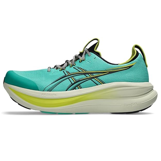 ASICS Gel-Nimbus 28 TR running shoe for wide feet with FF BLAST+ cushioning and GEL technology