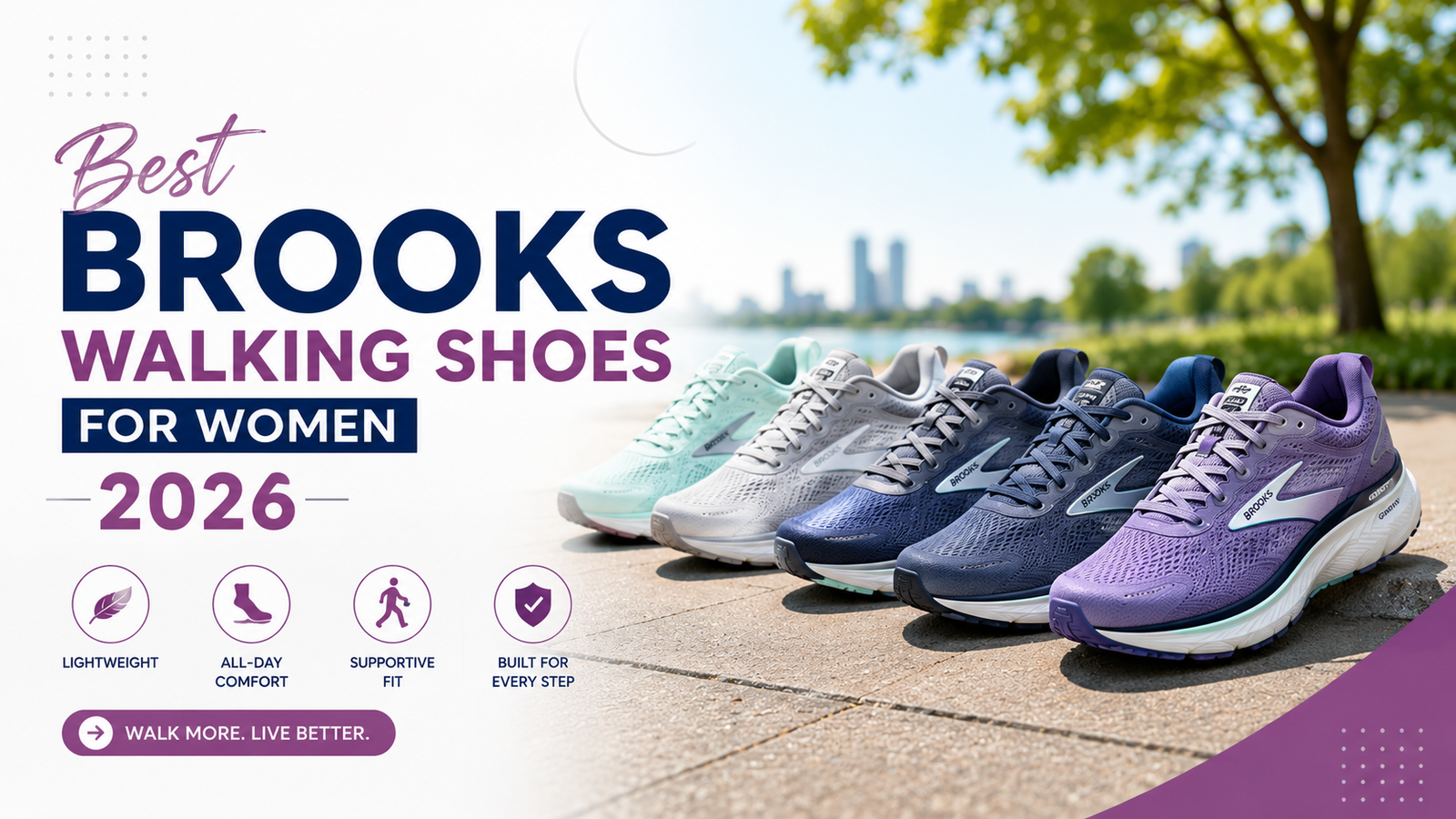 Best Brooks Walking Shoes for Women 2026