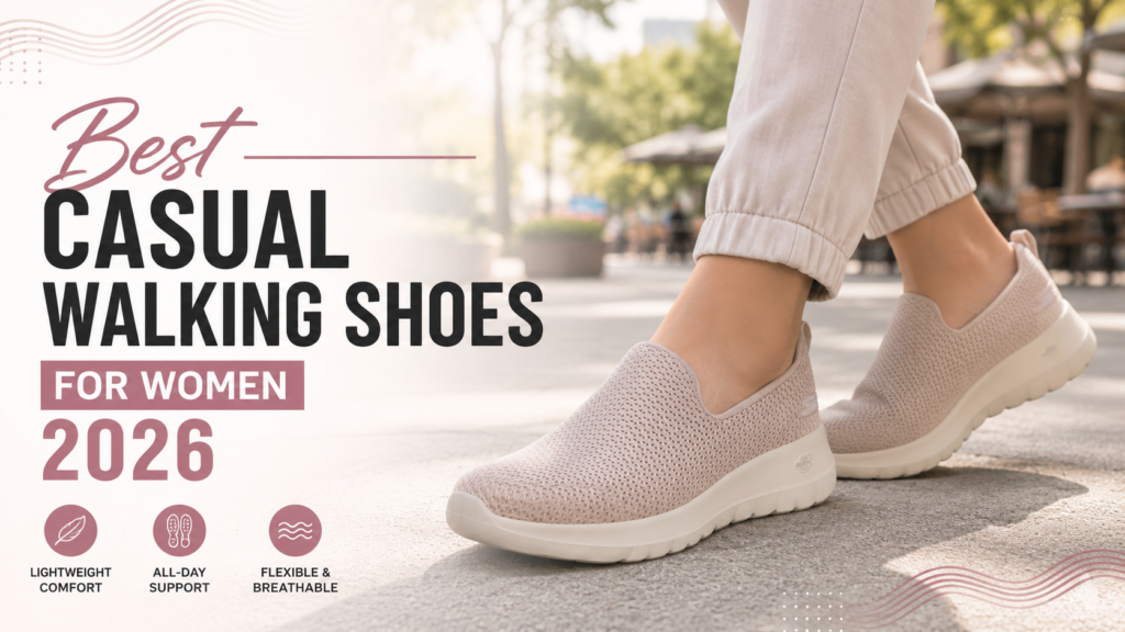 Best Casual Walking Shoes for Women 2026 – 8 Comfortable Everyday Picks