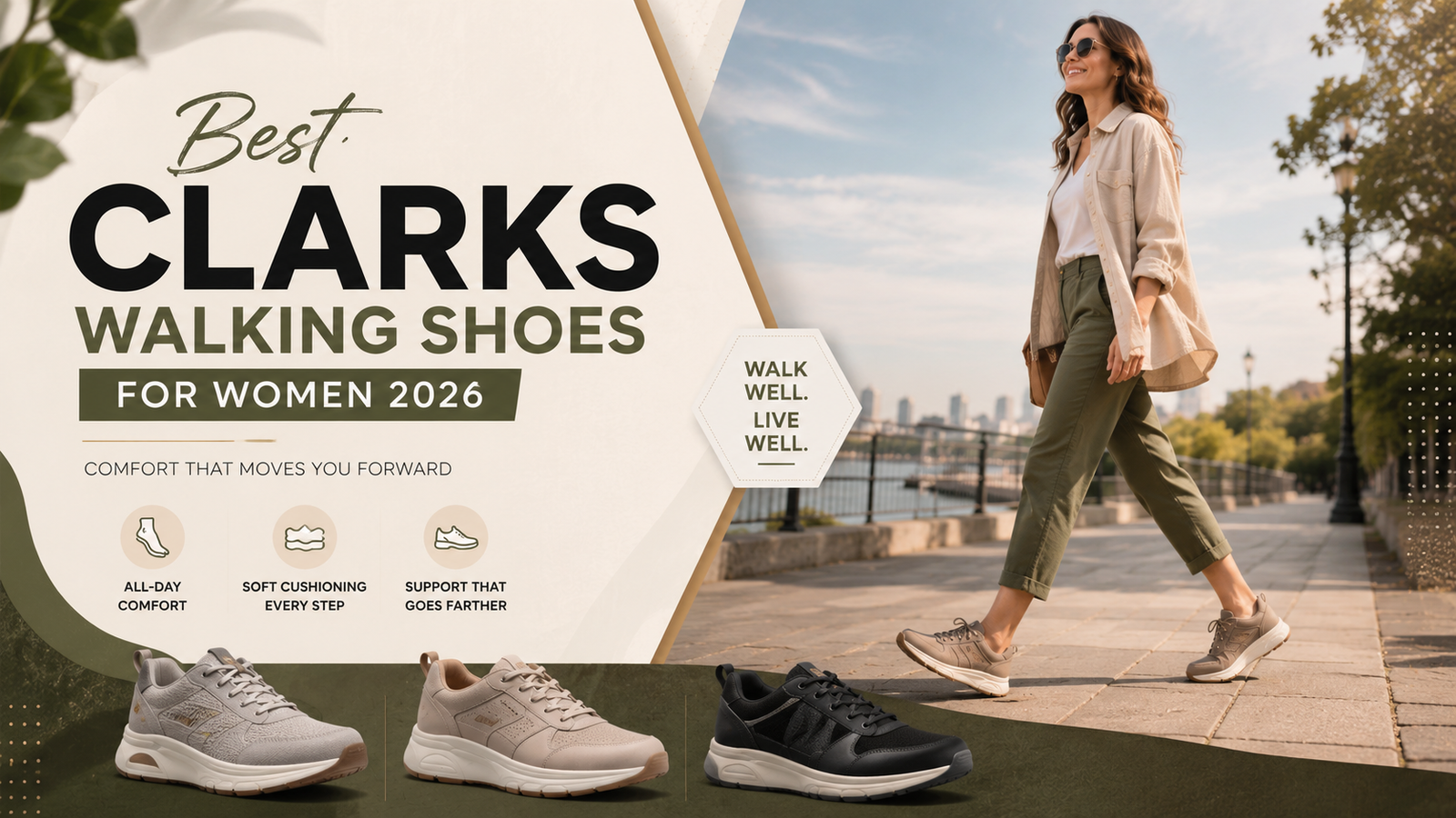 Best Clarks Walking Shoes for Women 2026 – Comfort Meets Everyday Style