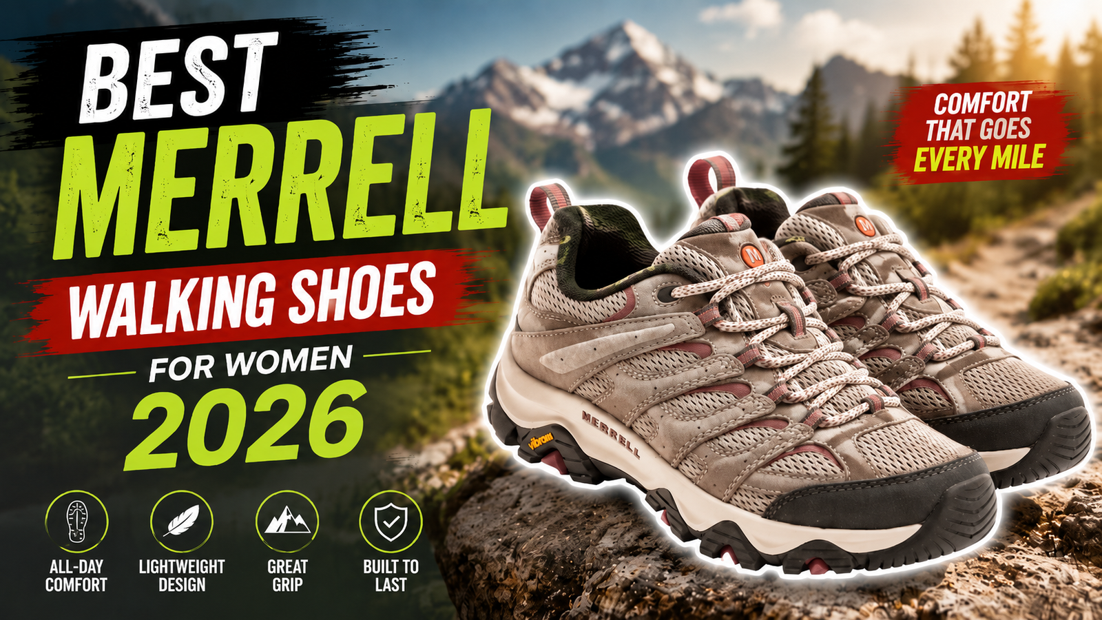 Best Merrell Walking Shoes for Women 2026