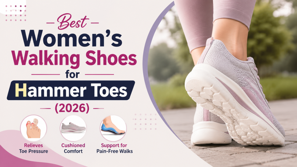 Best Women's Walking Shoes for Hammer Toes (2026)