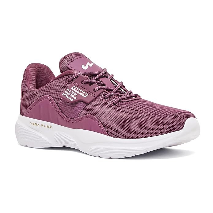 Buy Campus Claire running shoes for women with breathable mesh upper
