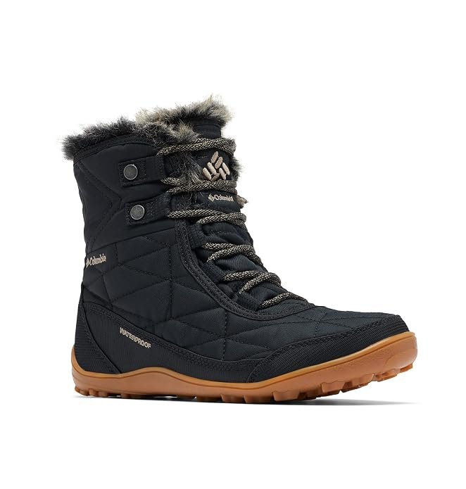 Buy Columbia Minx Shorty III ankle boots in pebble for women with waterproof design