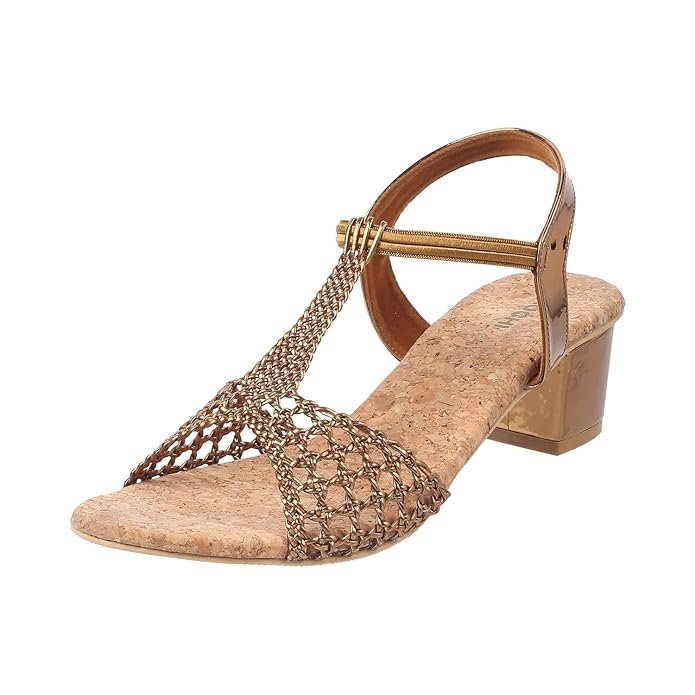 Mochi Women Block Heel Sandal Buy Mochi block sandals for women with versatile ethnic design