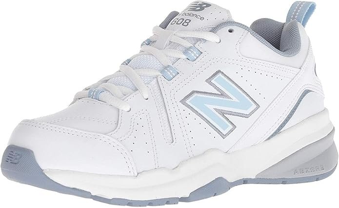 New Balance 608 V5 women cross trainer ABZORB heel cushioning NDurance outsole