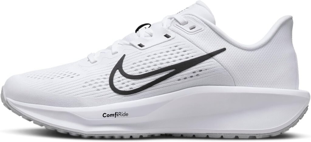 Nike Womens Quest Running Shoes Buy Nike Quest running shoes in white-black for women with breathable mesh