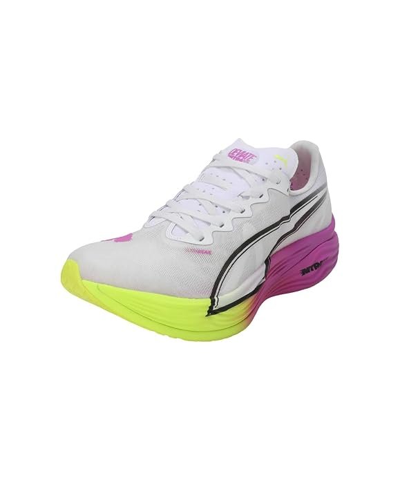 PUMA Deviate NITRO™ Elite 3 men's running shoes with NITRO Elite foam and carbon plate for lightweight speed and race-day performance.