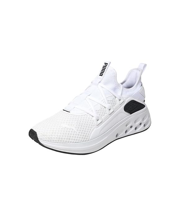 Puma Unisex-Adult Softride Frequence Street Running Shoe Buy PUMA Softride Frequence running trainers in white-grey for women with slip-on design