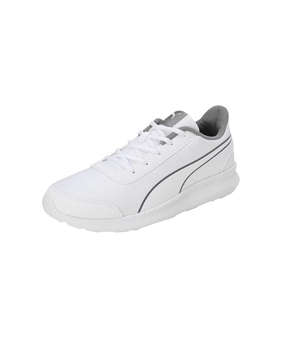 Puma Womens Dazzler WNS Sneaker Buy Puma Dazzler platform sneakers in white-grey for women with retro style