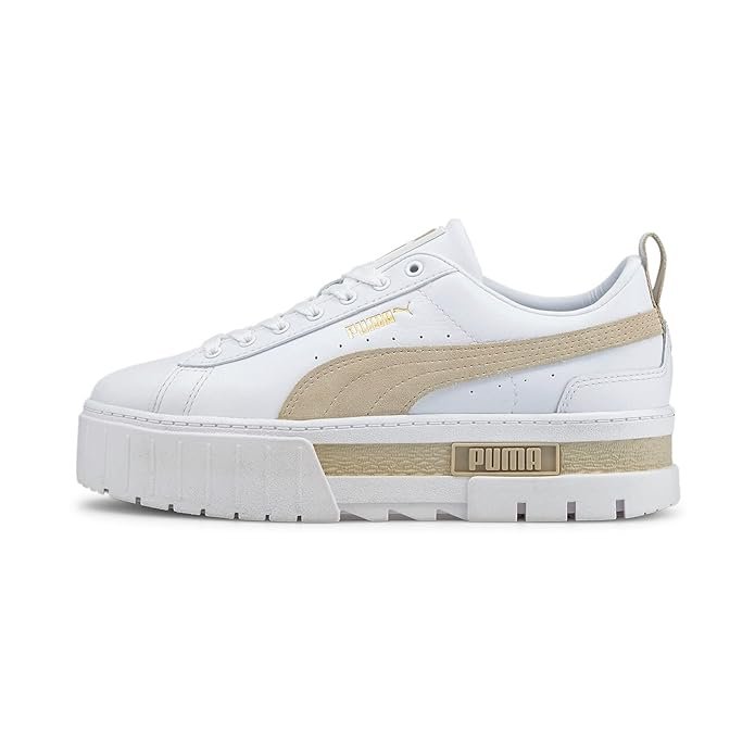 Puma Womens Mayze Platform Sneakers Buy Puma Mayze chunky platform sneakers in white for women with bold style