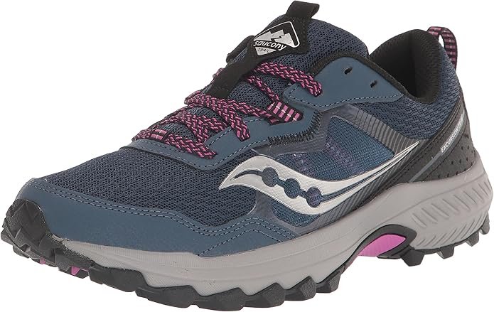 Saucony Excursion TR16 women's trail walking shoe navy