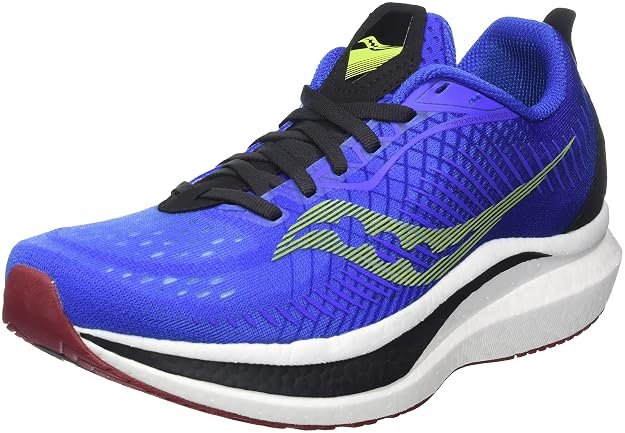 Saucony Endorphin Speed 2 men's running shoes with PWRRUN PB cushioning and SPEEDROLL technology for fast training and race-day performance.