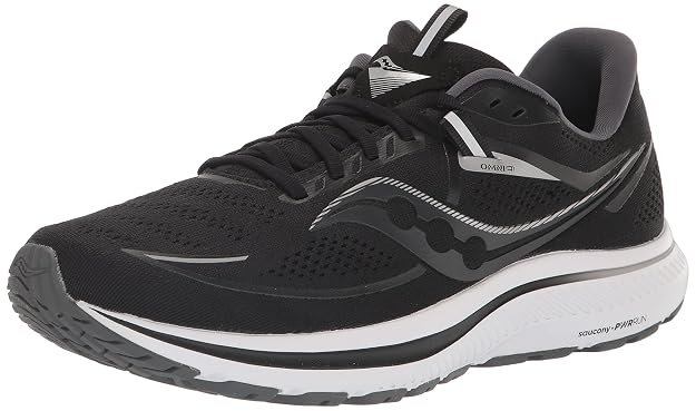 Saucony Omni 21 stability running shoe for wide feet with PWRRUN cushioning and supportive fit