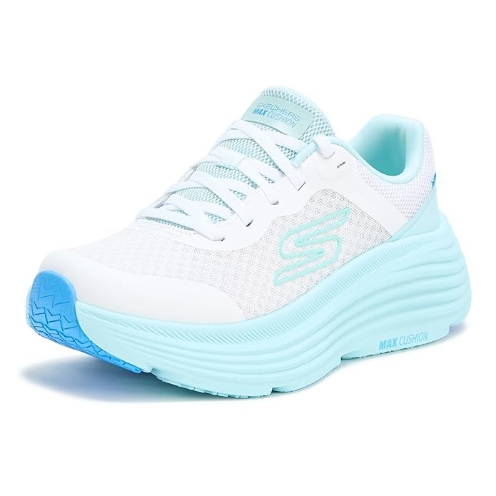 Skechers Womens Max Cushioning Endeavour Canova Sneaker Buy Skechers Max Cushioning running trainers for women with ultra-cushioned sole