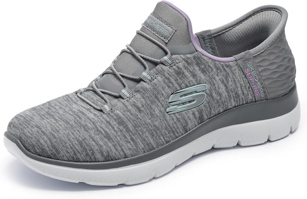 Skechers Women's Summits Dazzling Haze hands free slip-in sneaker