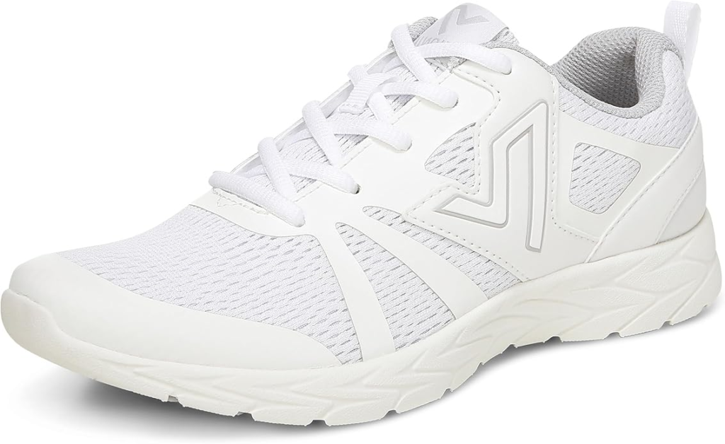Vionic Brisk Miles women's mesh stability sneaker white