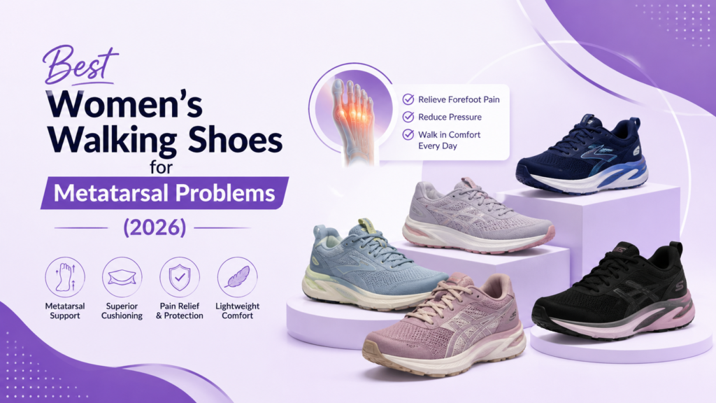 Best Women's Walking Shoes for Metatarsal Problems (2026)