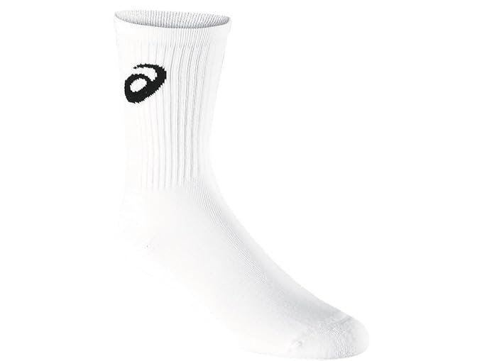 ASICS Team Crew running socks with cushioned support, breathable fabric, and moisture-wicking comfort for sports and training.