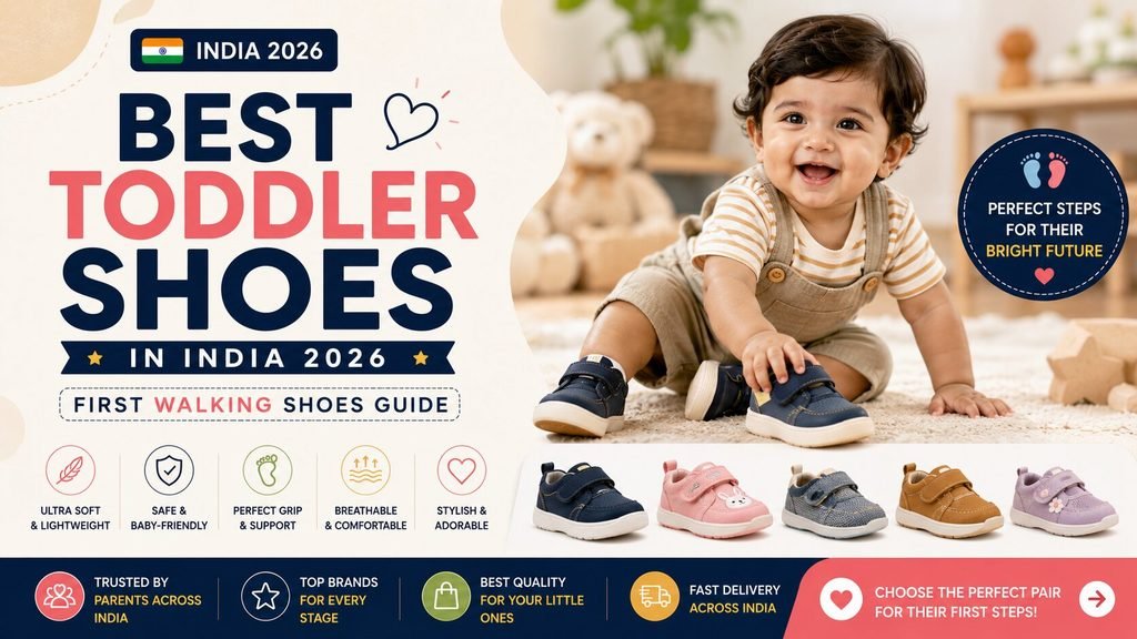 Best Toddler Shoes in India 2026 – First Walking Shoes Guide