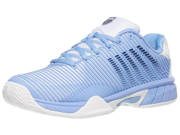 K-Swiss Hypercourt Express 2 kids tennis shoes with lightweight cushioning and court grip