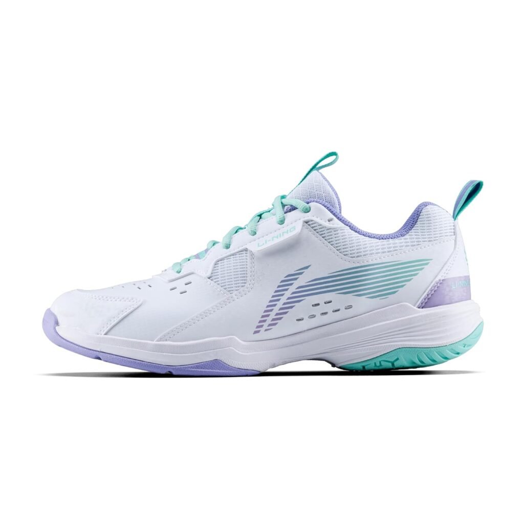 Li-Ning all-round non-marking badminton shoes with high-rebound cushioning, stable heel support and grippy outsole