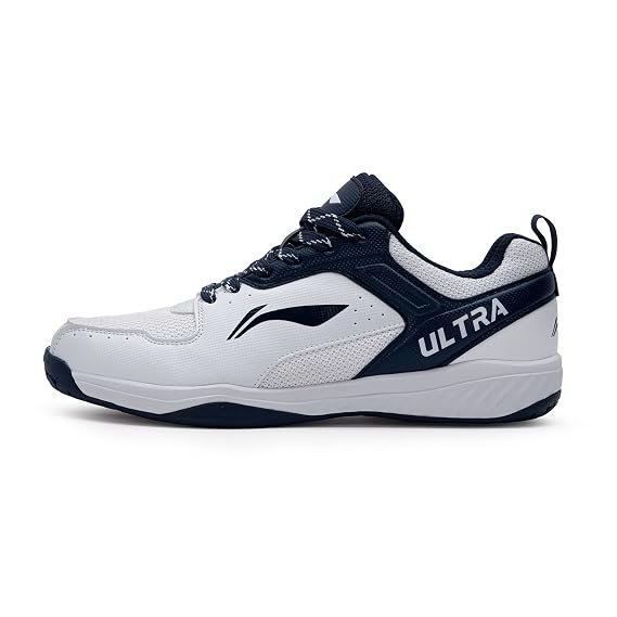 Li-Ning Ultra Speed non-marking badminton shoes with lightweight design, court grip and responsive support for fast footwork