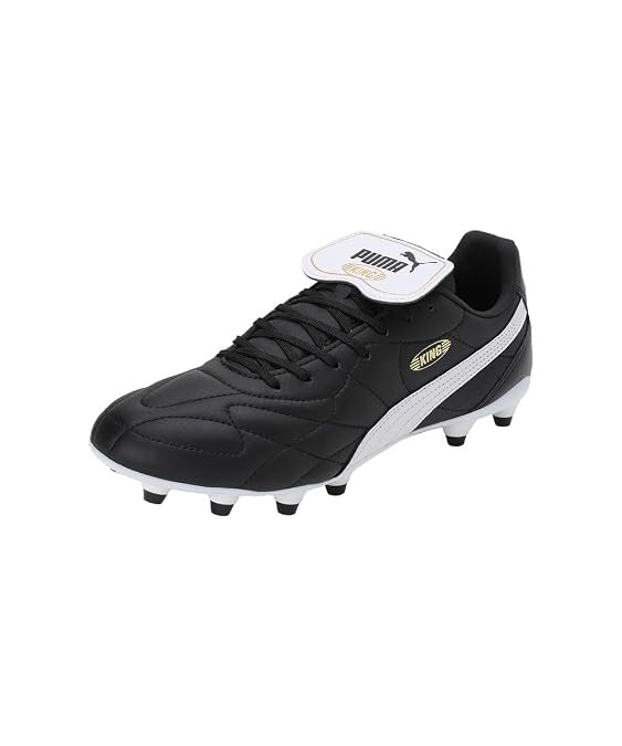 PUMA King Top FG AG football shoes with multi-ground outsole and supportive football construction