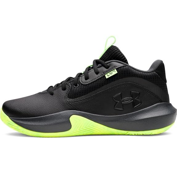 Under Armour Lockdown 7 unisex basketball shoes with cushioned midsole, durable outsole and court grip