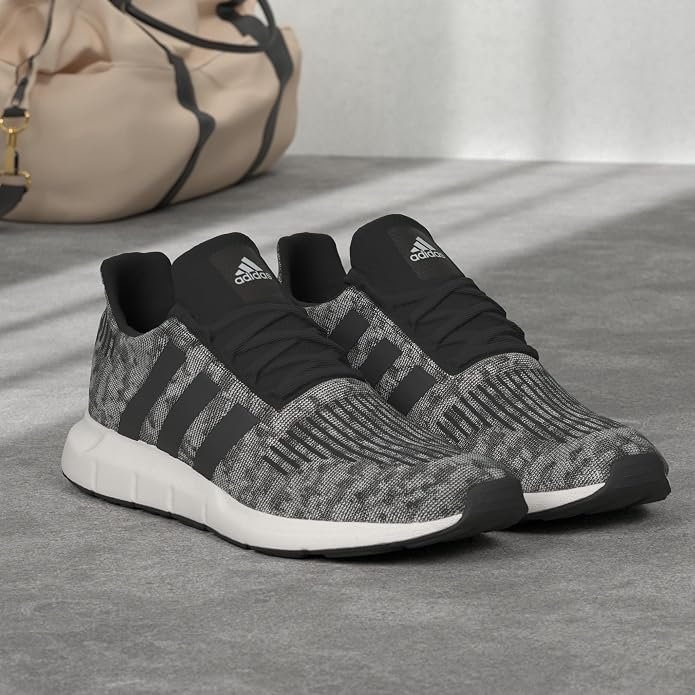 adidas Men's Swift Run 1 sneakers with EVA midsole and OrthoLite sockliner