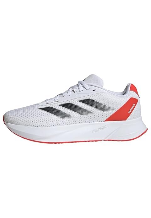 adidas Pureboost running shoes with BOOST cushioning, breathable knit upper, and flexible outsole for smooth road running.