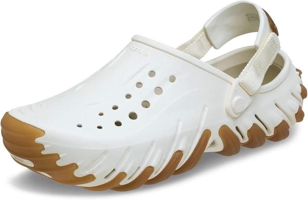 Crocs Echo RO Clogs with adjustable heel strap and cushioned footbed
