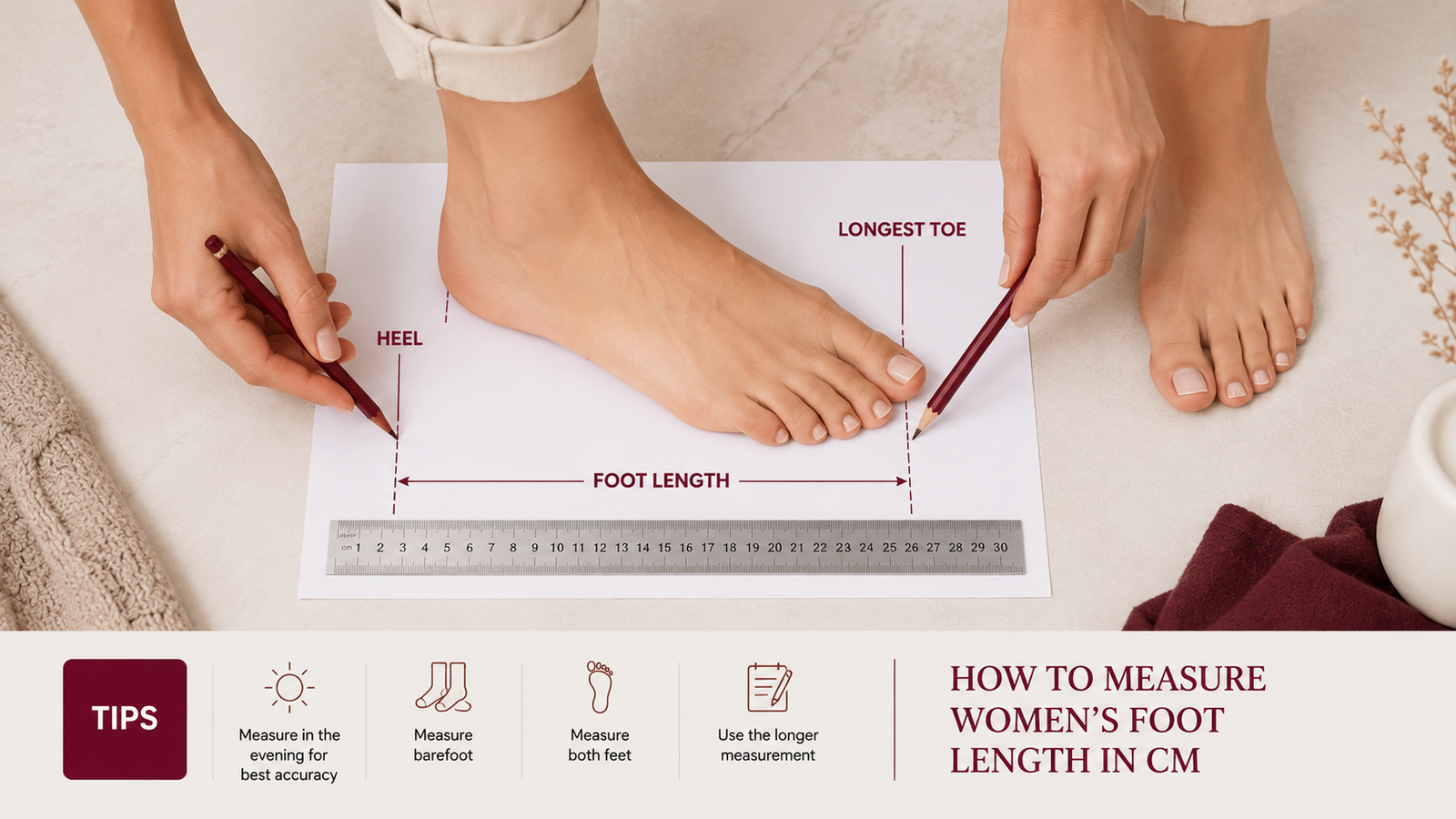 How Do You Convert Women's Shoe Size to CM