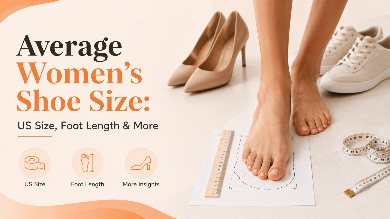 Average Women's Shoe Size: Global Guide to Sizes & Foot Length