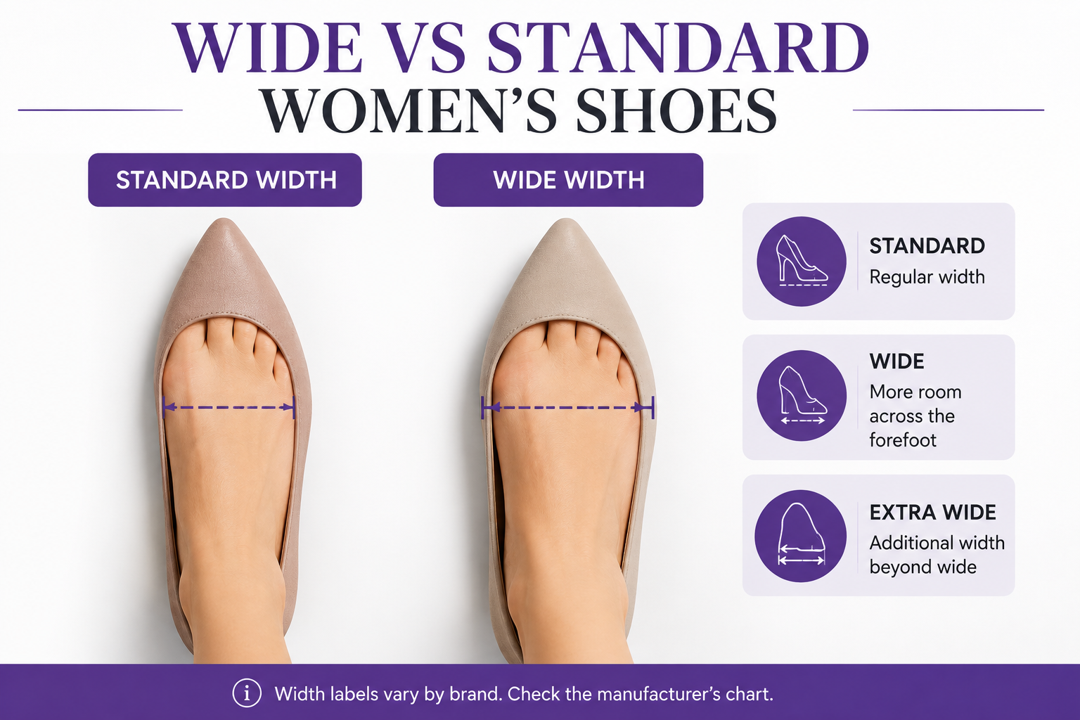 Can You Wear Wide Shoes
