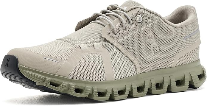 On men's casual shoes with lightweight cushioning and rubber outsole