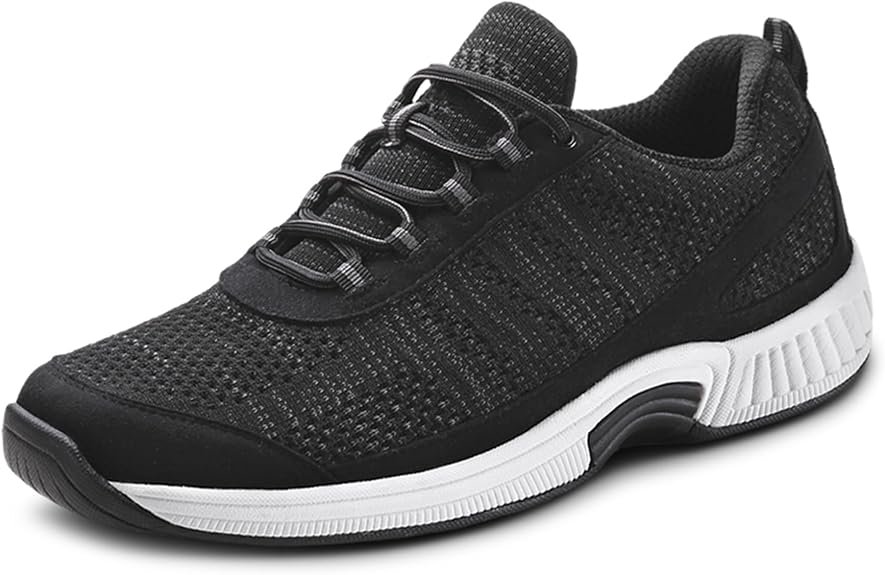 Orthofeet Lava men's walking shoes with arch support for plantar fasciitis