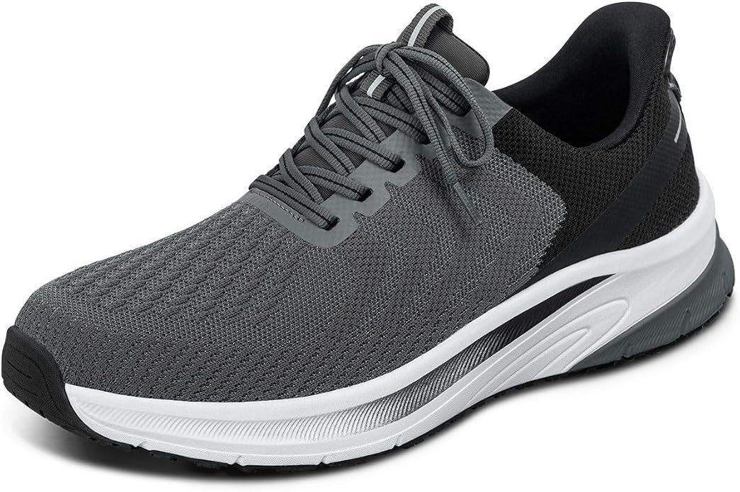 Orthofeet Tilos men's hands-free walking shoes with arch support
