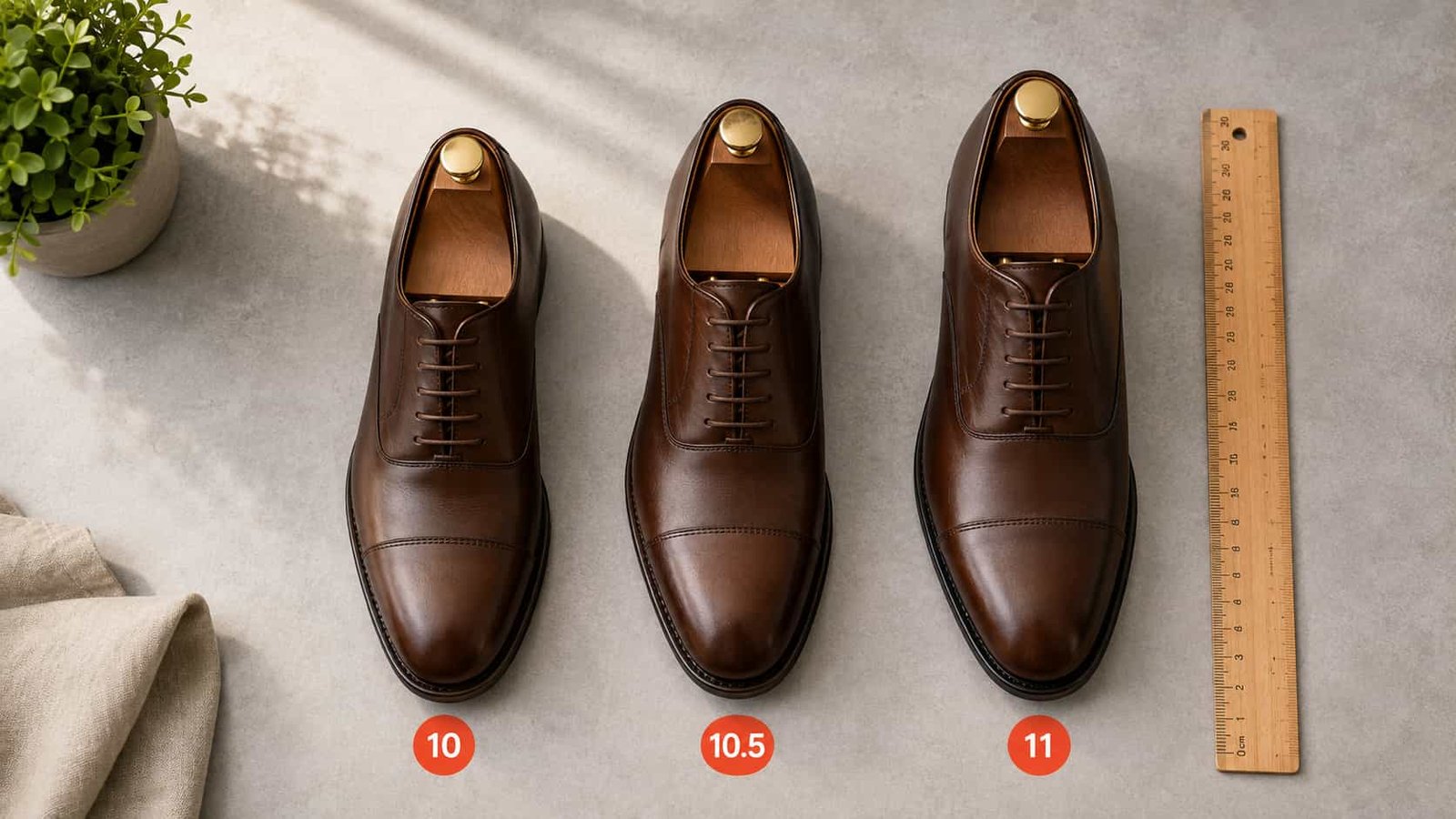 comparison chart showing which shoe brands carry half sizes athletic dress casual work