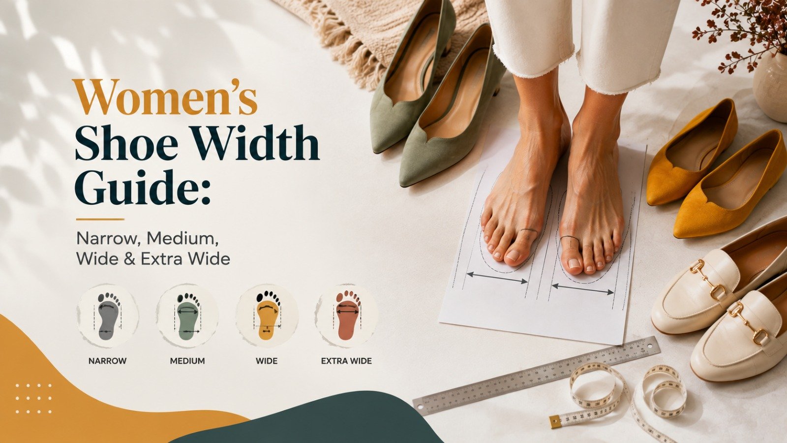 Women's Shoe Width Guide