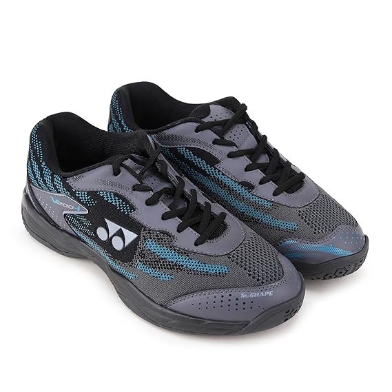 YONEX V200-i men's badminton shoes with non-marking rubber sole, high grip, breathable upper and stable support