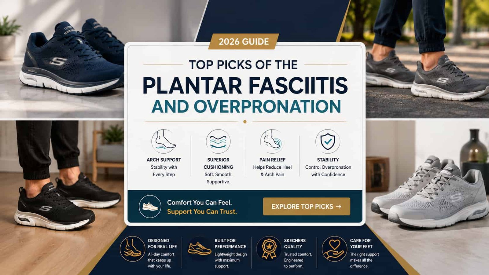 op picks of the Plantar Fasciitis and Overpronation