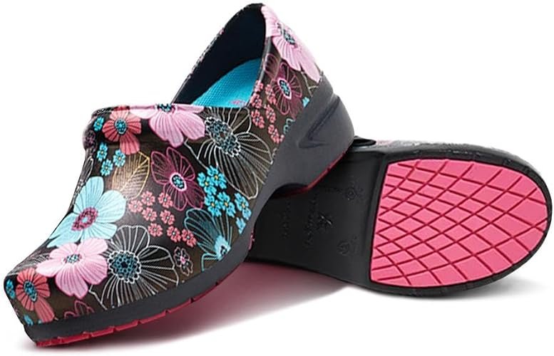 Anywear SR Angel ventilated nursing clog with high-rebound EVA cushioning
