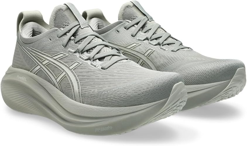 ASICS Gel Nimbus 27 men's, the highest-rated cushioned option in the guide at 4.6 stars.