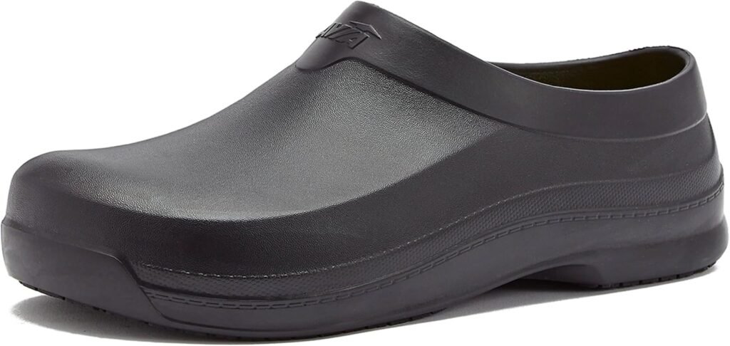 Avia Flame slip-resistant nursing clogs for night shift work